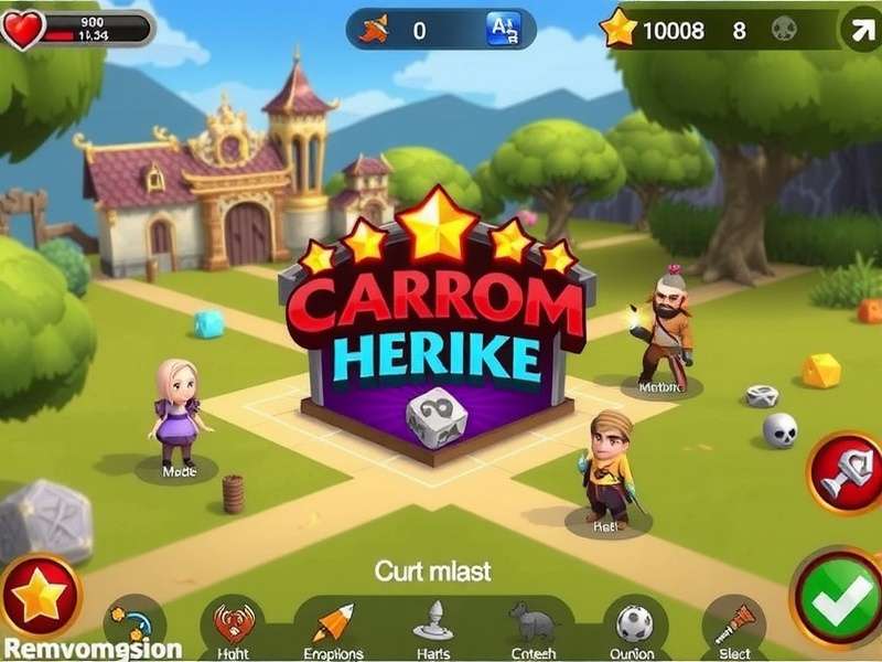 Carrom Heroic Strike - Digital Carrom Board with Traditional Indian Aesthetics Carrom Heroic Strike Gameplay Overview