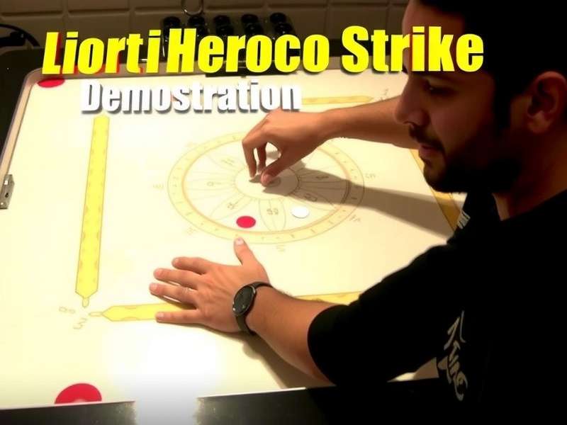 Carrom Heroic Strike - Intuitive Touch Controls for Striking Carrom Heroic Strike Controls Demonstration